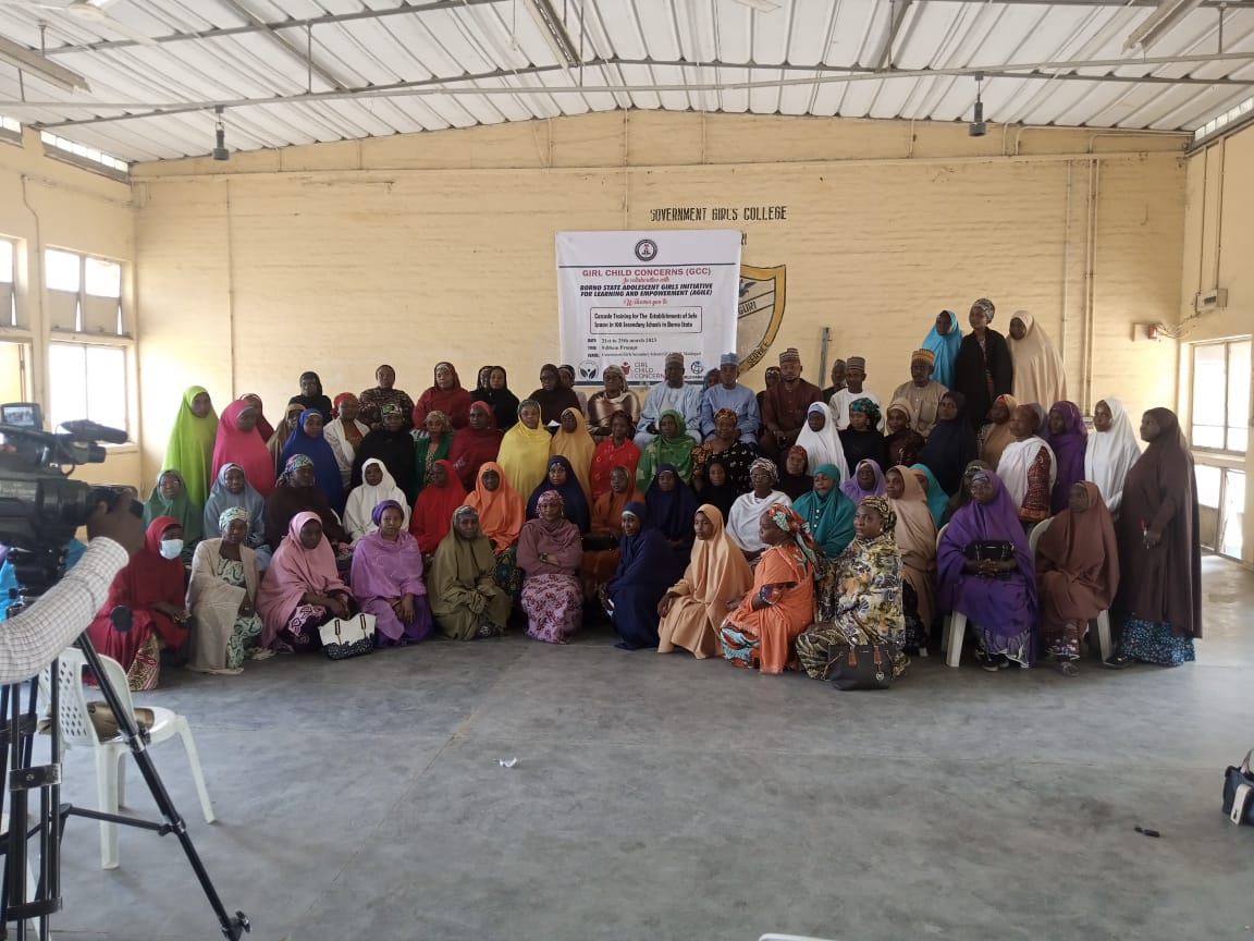 Borno State Adolescent Girls Initiative for Learning and Empowerment (AGILE) cascading training